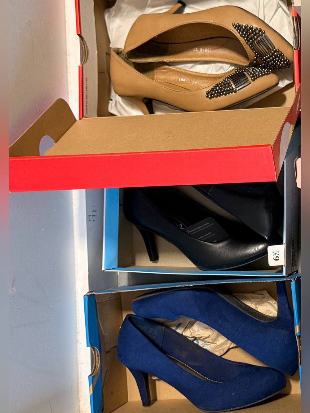 3 pairs of women’s heels 6.5 bundle